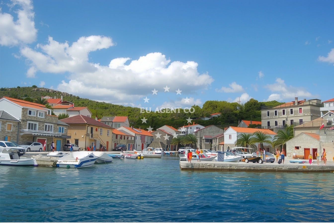 Additional view of Bršanj harbor in Harbour in Iž Mali on the island Iž, North Dalmatia, Croatia photo 16