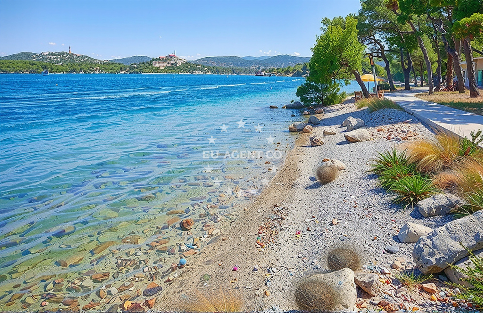 Additional view of Jadria harbor in Harbour in Jadria, North Dalmatia, Croatia photo 6