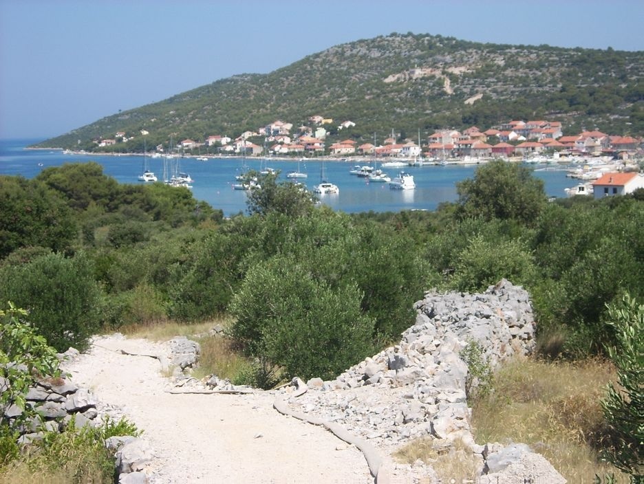 Additional view of Kaprije harbor in Harbour in Kaprije on the island Kaprije, North Dalmatia, Croatia photo 6