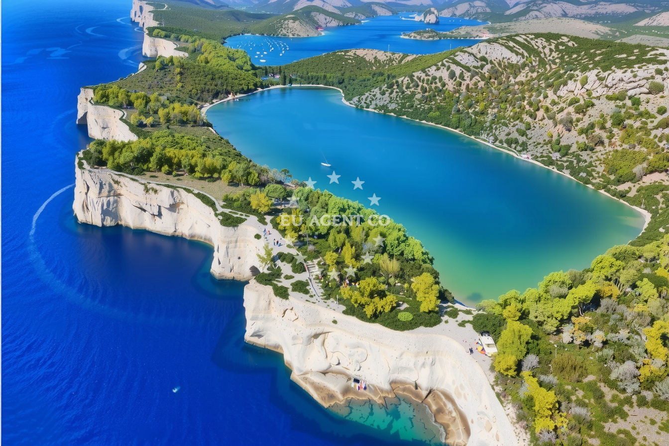 Additional view of Lucica harbor in Jetty in Lučica on the island Kornat, North Dalmatia, Croatia photo 6