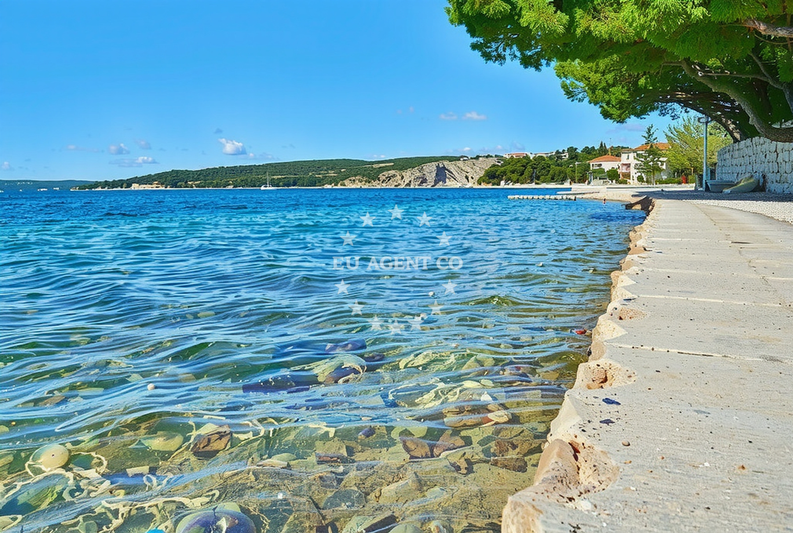 Additional view of Maslenica harbor in Harbour in Maslenica, North Dalmatia, Croatia photo 4