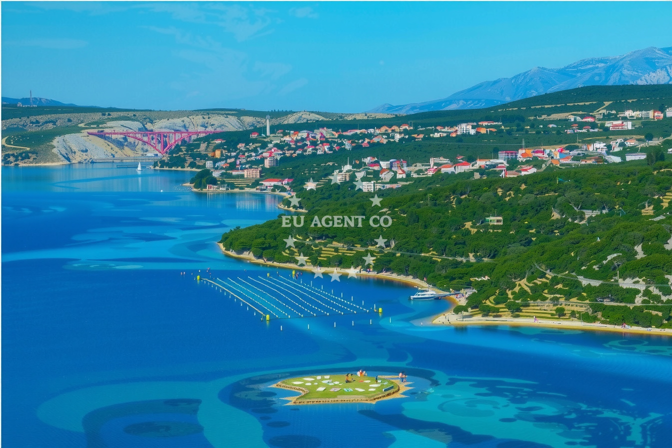 Additional view of Maslenica harbor in Harbour in Maslenica, North Dalmatia, Croatia photo 6
