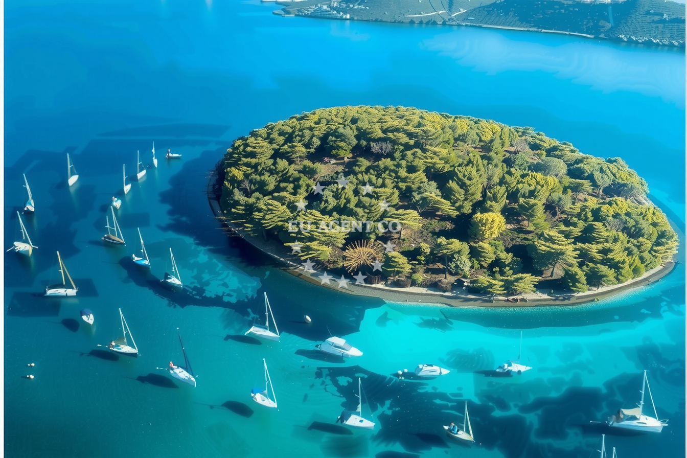 Additional view of Brgulje harbor in Harbour in Brgulje on the island Molat, North Dalmatia, Croatia photo 8