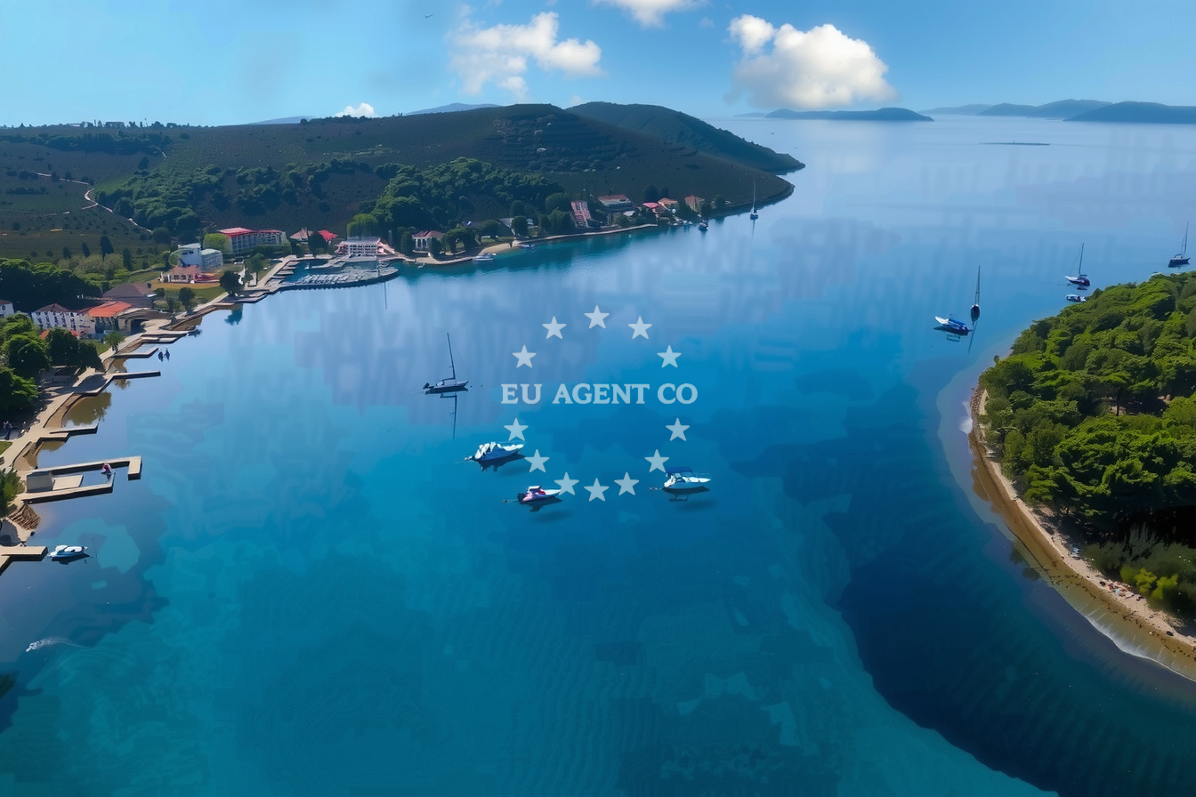Additional view of Brgulje harbor in Harbour in Brgulje on the island Molat, North Dalmatia, Croatia photo 12