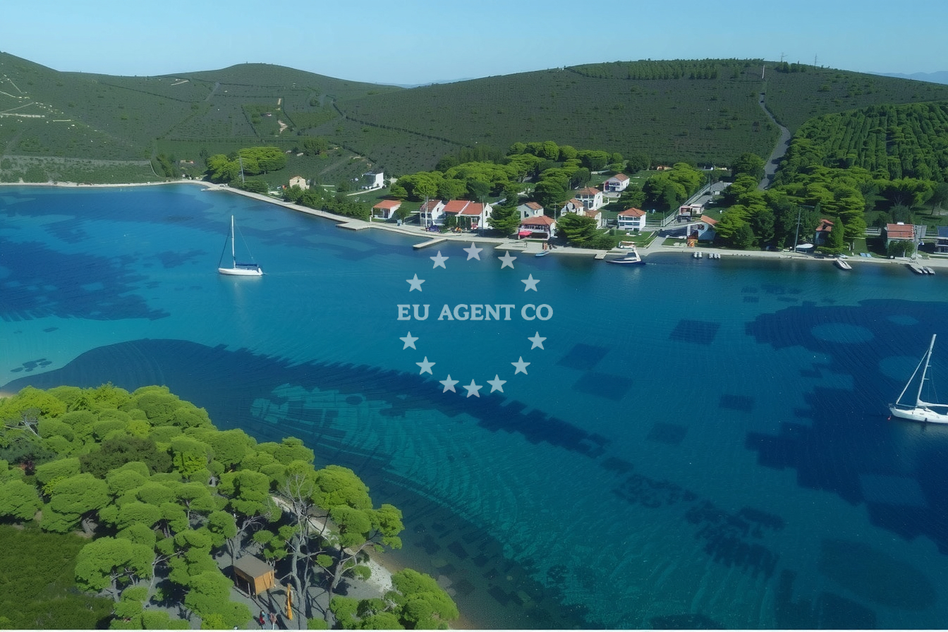 Additional view of Brgulje harbor in Harbour in Brgulje on the island Molat, North Dalmatia, Croatia photo 15