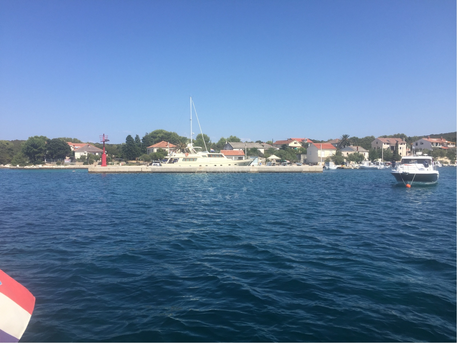 View of Molat Island from Zapuntel Harbour, North Dalmatia, Croatia