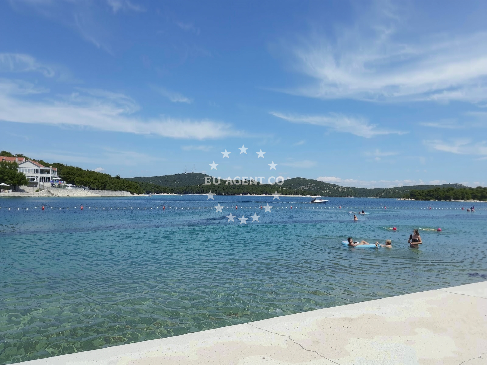 Entrance to Jezera Harbour on Murter Island, North Dalmatia