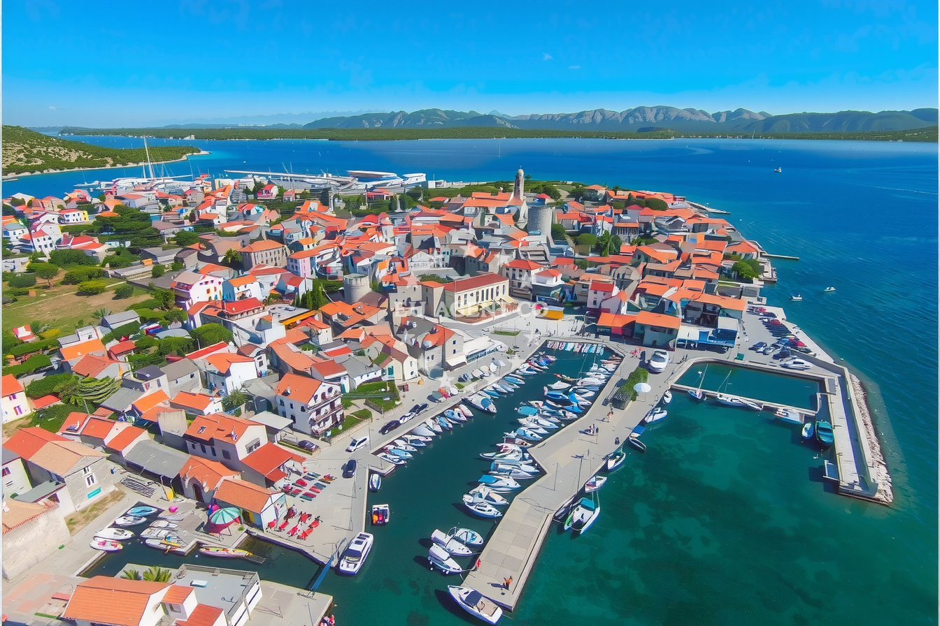 Additional view of Betina harbor in Harbour in Murter on the island Murter, North Dalmatia, Croatia photo 6