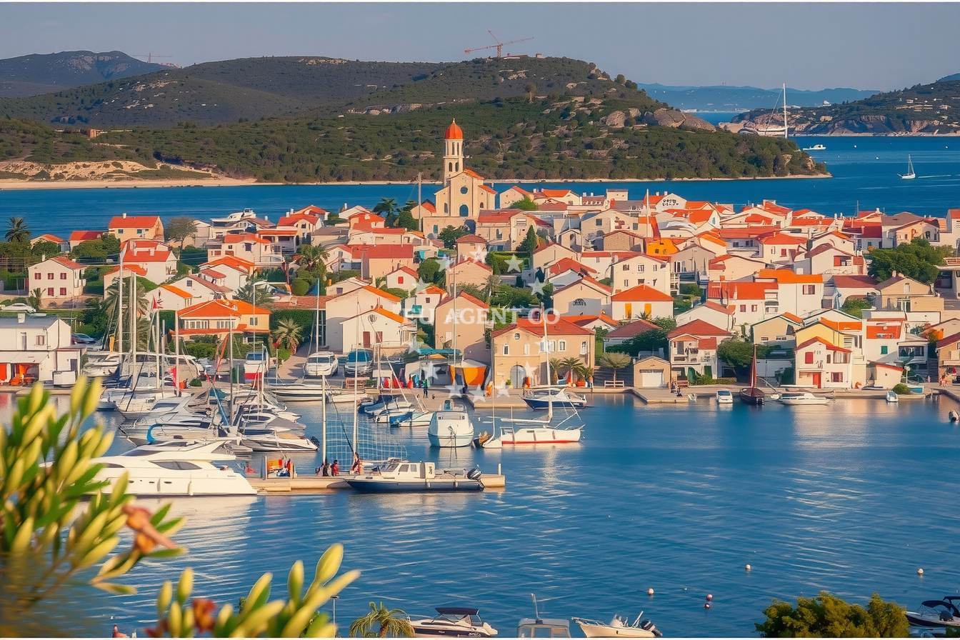Additional view of Betina harbor in Harbour in Murter on the island Murter, North Dalmatia, Croatia photo 9
