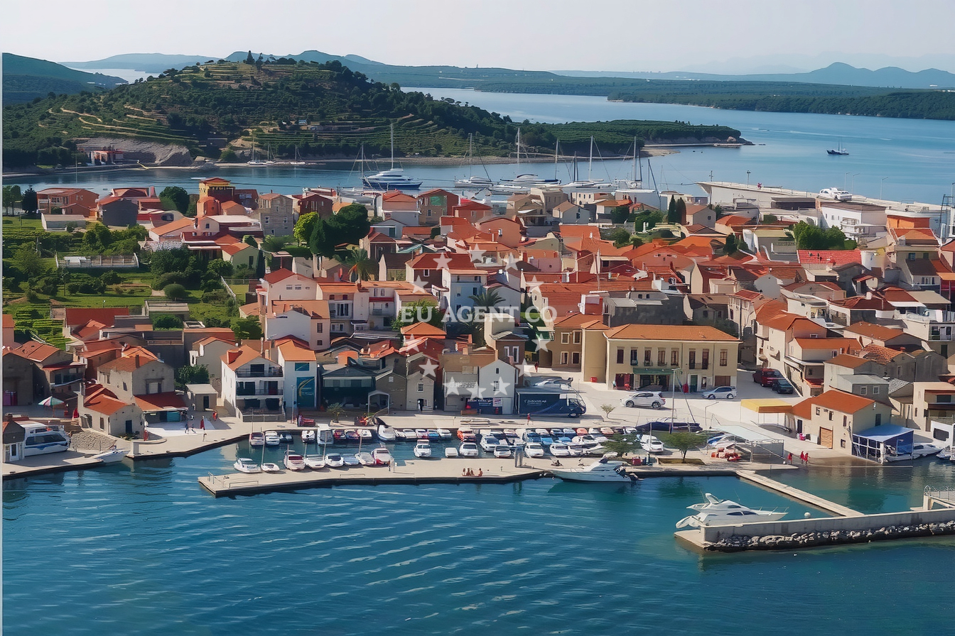 Additional view of Betina harbor in Harbour in Murter on the island Murter, North Dalmatia, Croatia photo 12