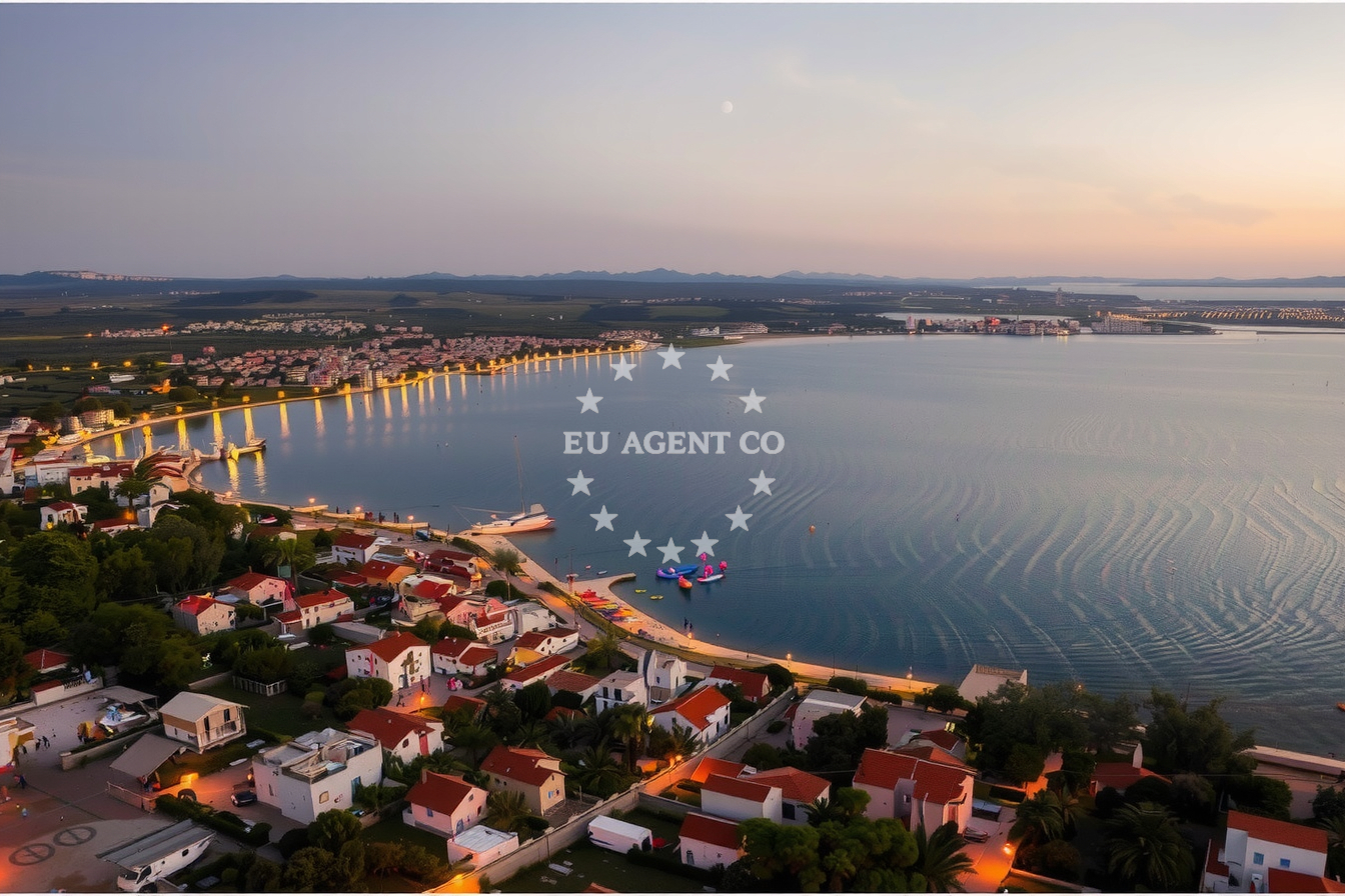 Additional view of Mulo harbor in Harbour in Nin, North Dalmatia, Croatia photo 9