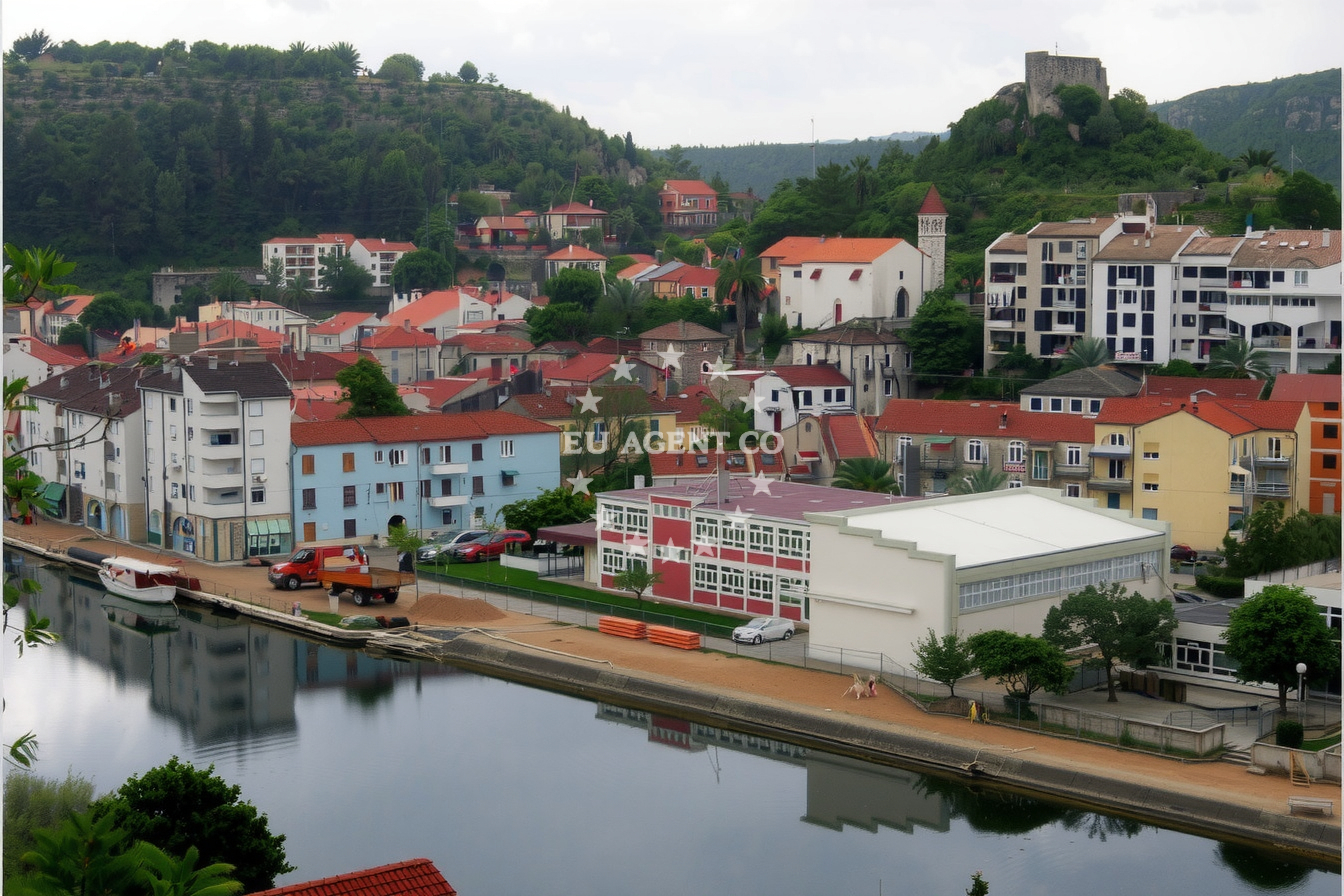 Additional view of Obrovac harbor in Harbour in Obrovac, North Dalmatia, Croatia photo 4