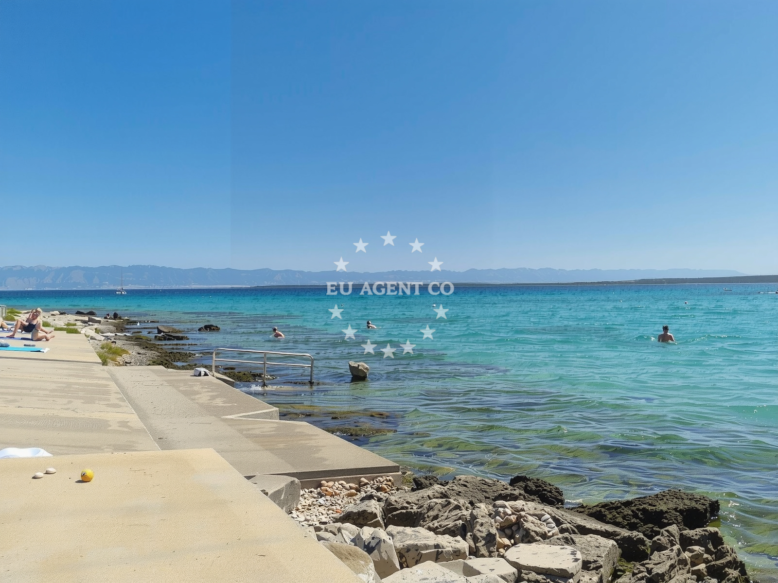 Additional view of Olib harbor in Harbour in Olib on the island Olib, North Dalmatia, Croatia photo 16