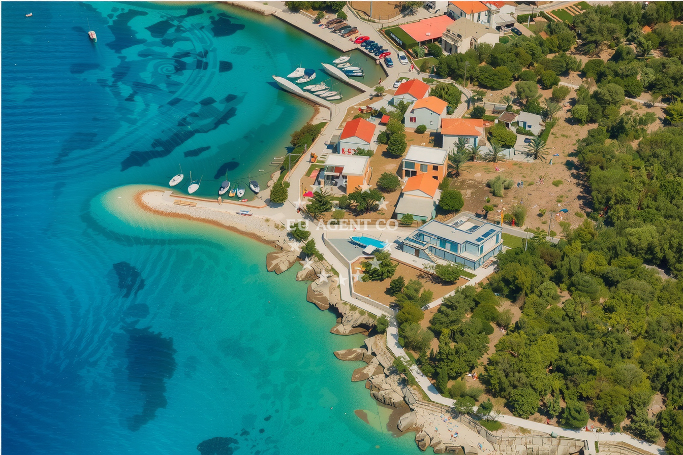 Additional view of Jakišnica harbor in Harbour in Jakišnica on the island Pag, North Dalmatia, Croatia photo 8
