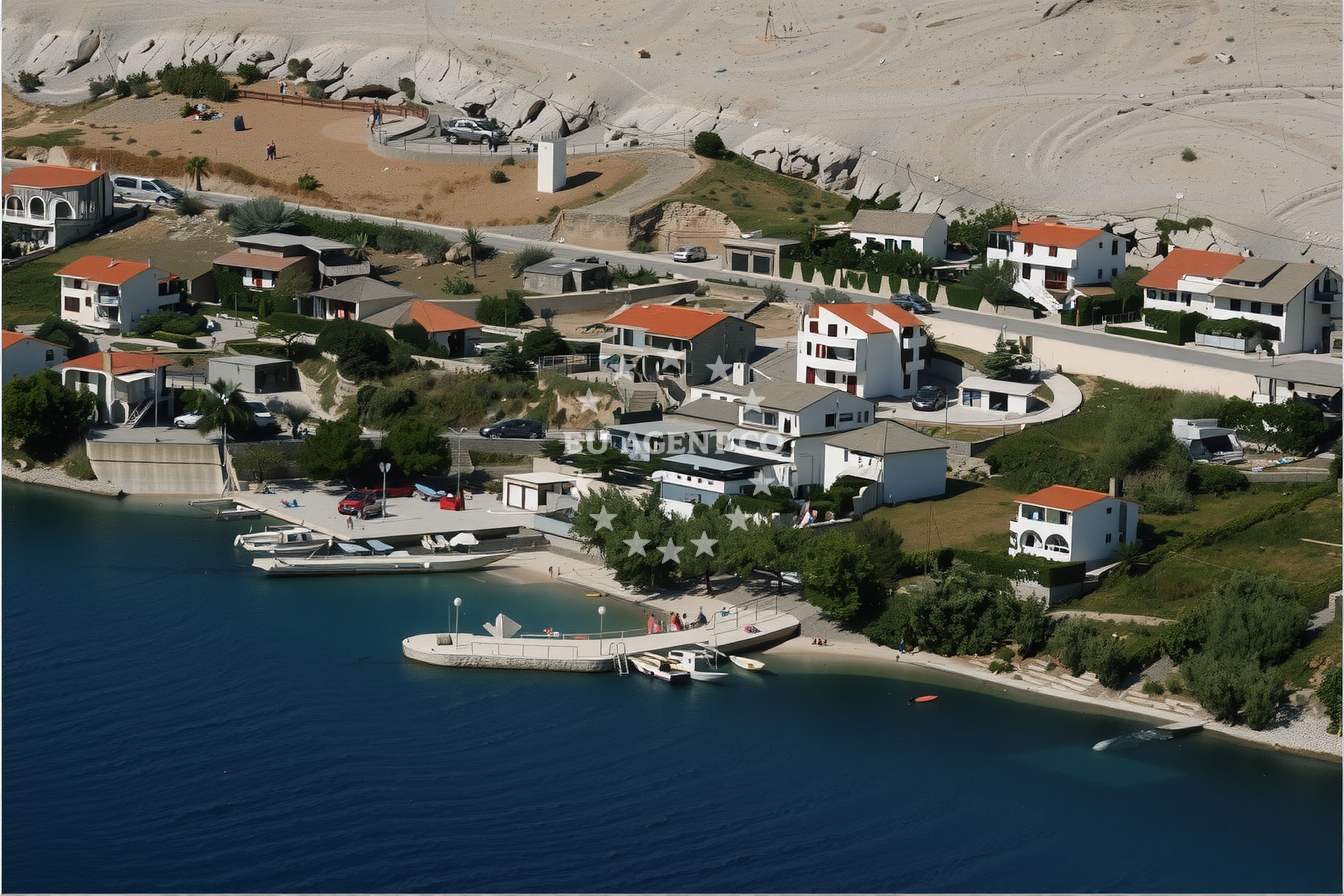 Additional view of Miškovići harbor in Harbour in Miškovići on the island Pag, North Dalmatia, Croatia photo 12