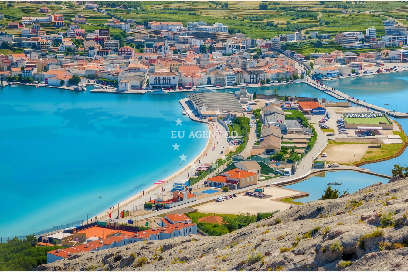 Additional view of Pag harbor in Harbour in Pag on the island Pag, North Dalmatia, Croatia photo 6
