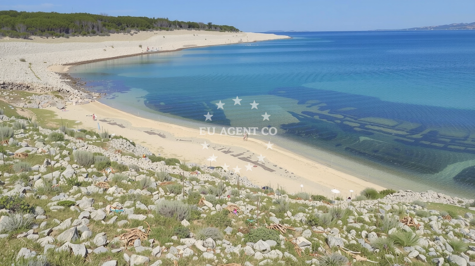 Additional view of Povljana harbor in Harbour in Povljana on the island Pag, North Dalmatia, Croatia photo 6