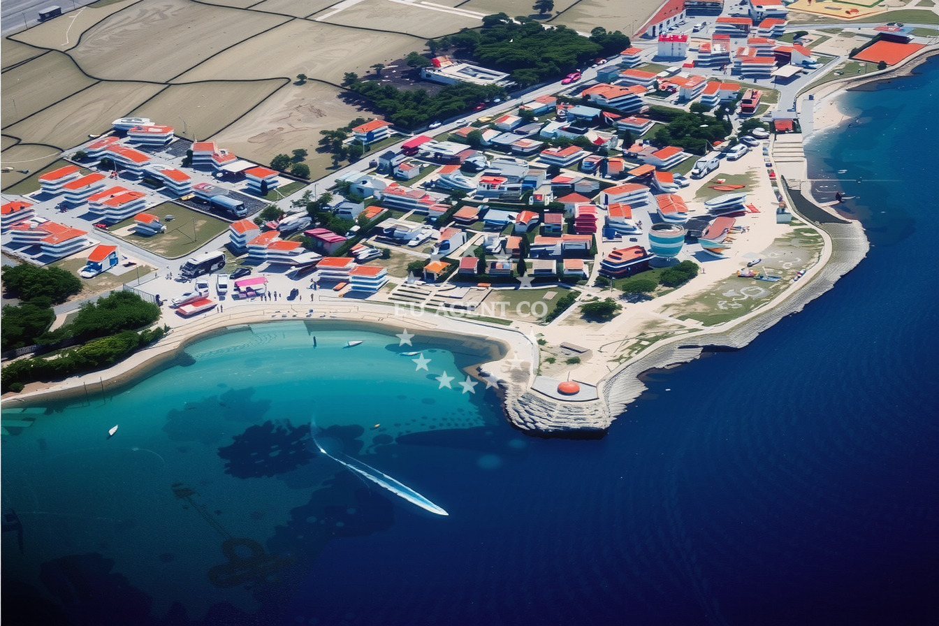 Additional view of Povljana harbor in Harbour in Povljana on the island Pag, North Dalmatia, Croatia photo 9