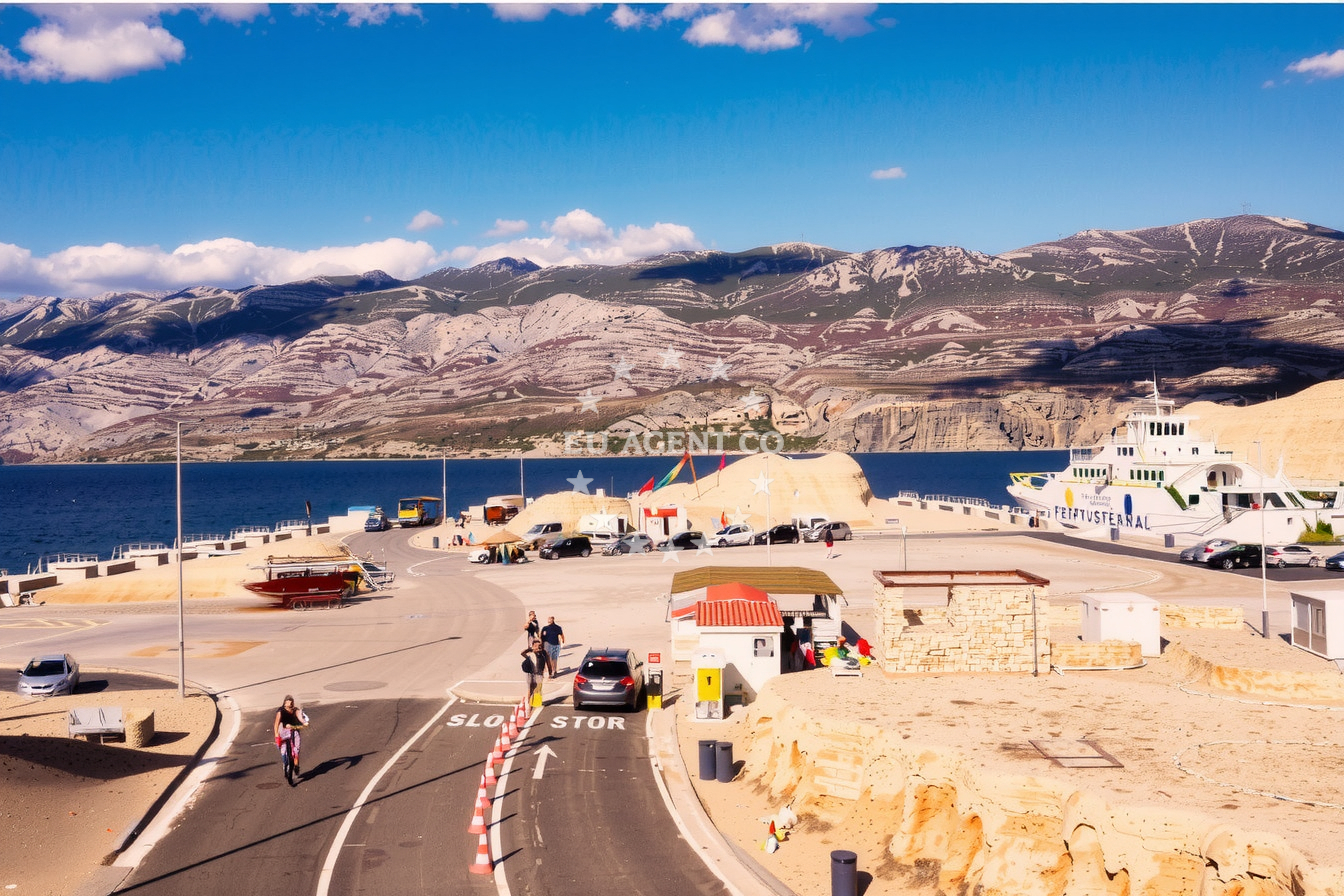 Additional view of Žigljen harbor in Harbour on the island Pag, North Dalmatia, Croatia photo 7