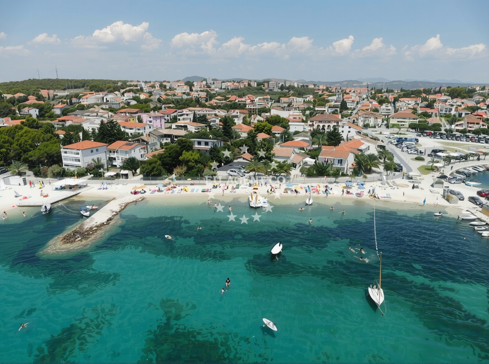 Additional view of Pakoštane harbor in Harbour in Pakoštane, North Dalmatia, Croatia photo 6