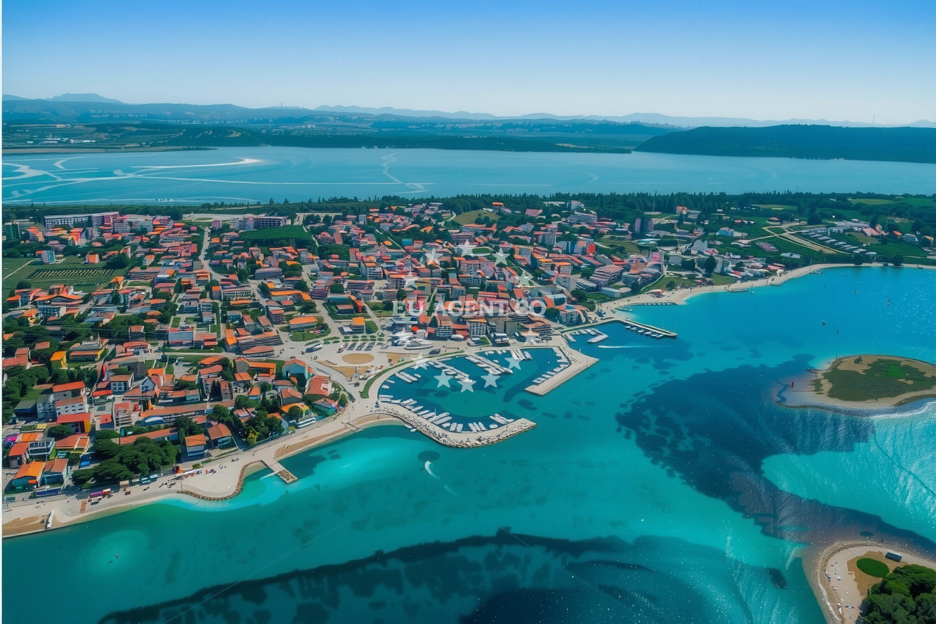 Additional view of Pakoštane harbor in Harbour in Pakoštane, North Dalmatia, Croatia photo 10
