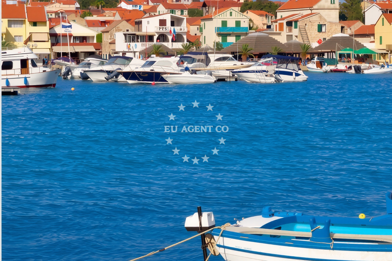 Additional view of Pakoštane harbor in Harbour in Pakoštane, North Dalmatia, Croatia photo 16