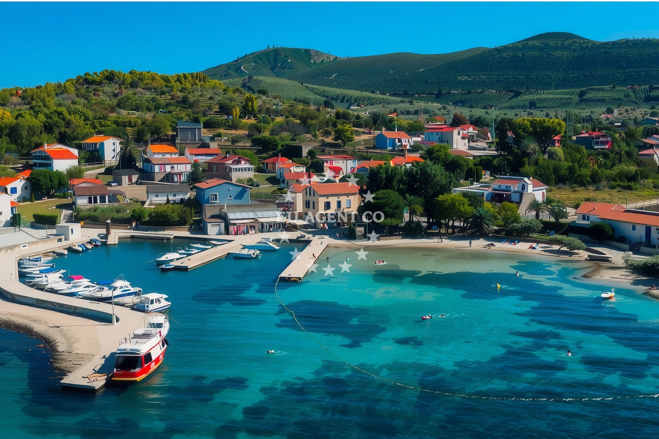 Additional view of Banj harbor in Harbour in Banj on the island Pašman, North Dalmatia, Croatia photo 6