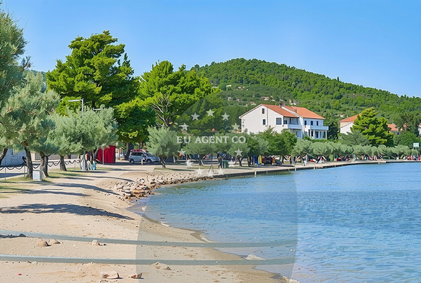 Shallow channel between Barotul Harbour and Gamenjak islet