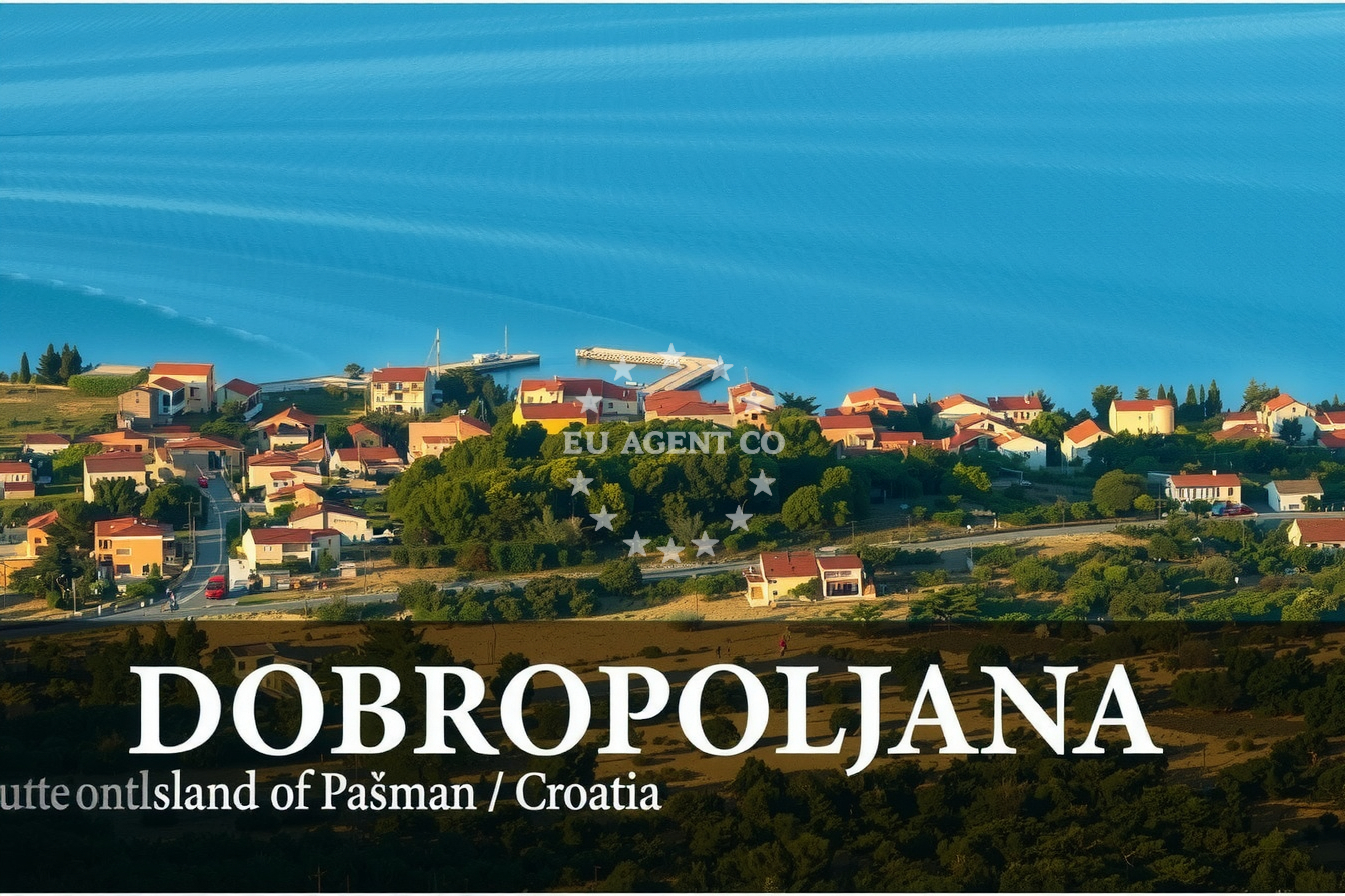 Additional view of Dobropoljana harbor in Harbour in Dobropoljana on the island Pašman, North Dalmatia, Croatia photo 6