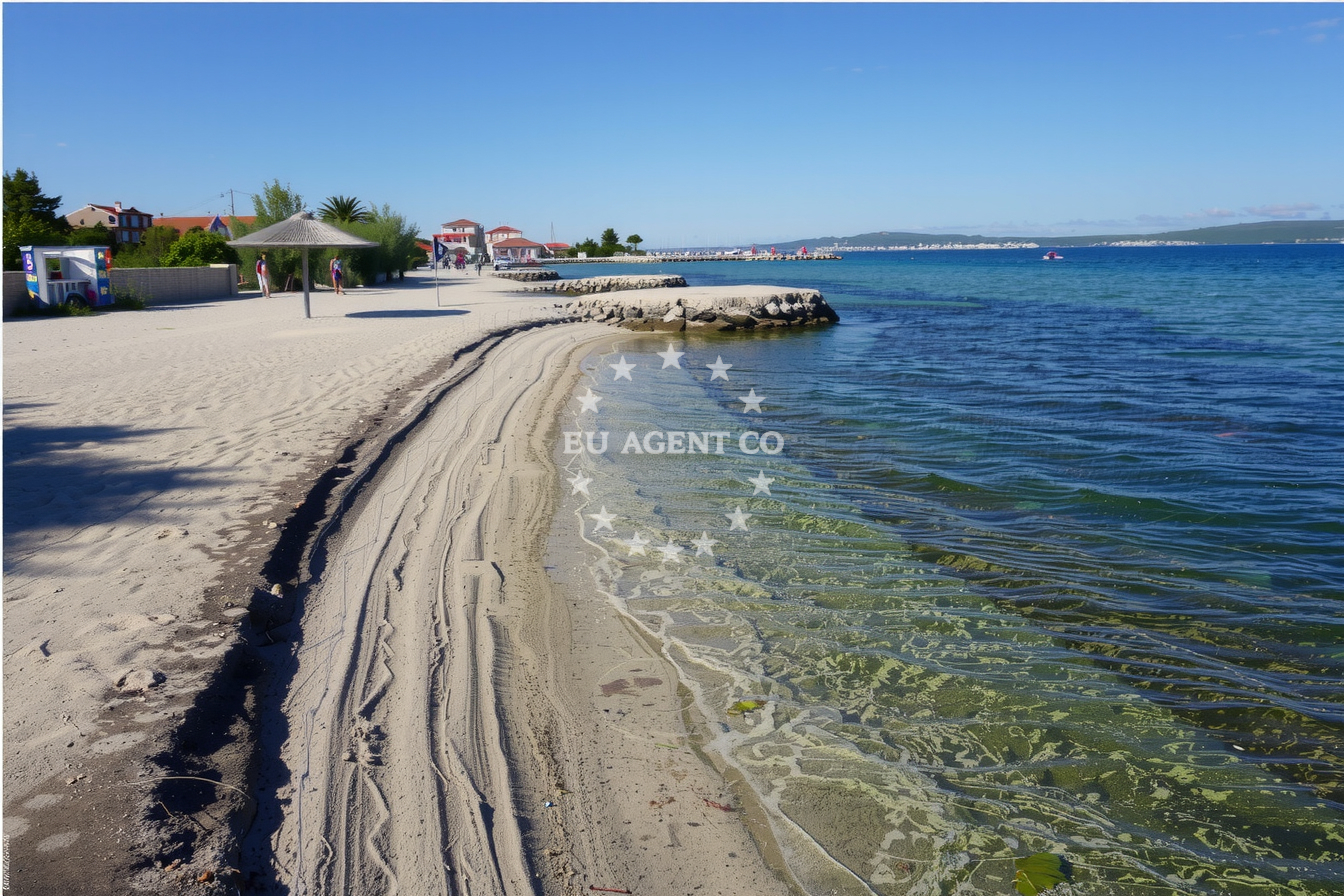 Additional view of Dobropoljana harbor in Harbour in Dobropoljana on the island Pašman, North Dalmatia, Croatia photo 9