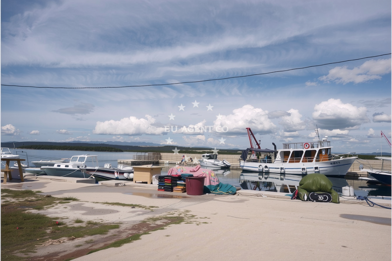 Additional view of Kraj harbor in Harbour in Kraj on the island Pašman, North Dalmatia, Croatia photo 13