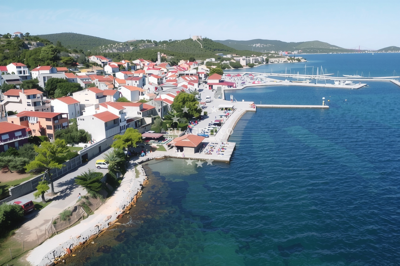 Additional view of Tkon harbor in Harbour in Tkon on the island Pašman, North Dalmatia, Croatia photo 6