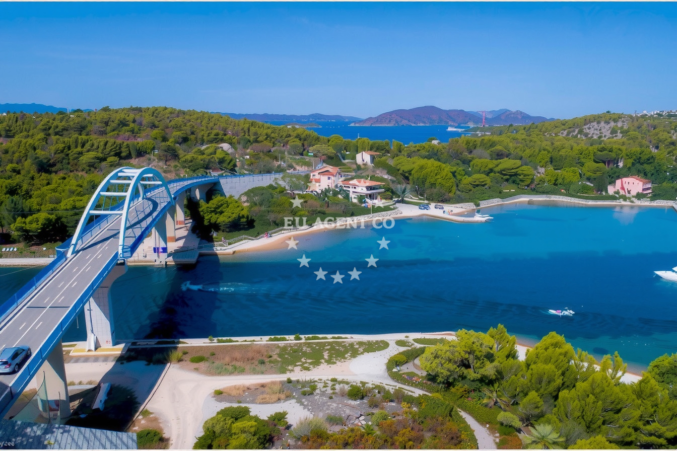 Additional view of Ždrelac harbor in Harbour in Ždrelac on the island Pašman, North Dalmatia, Croatia photo 6