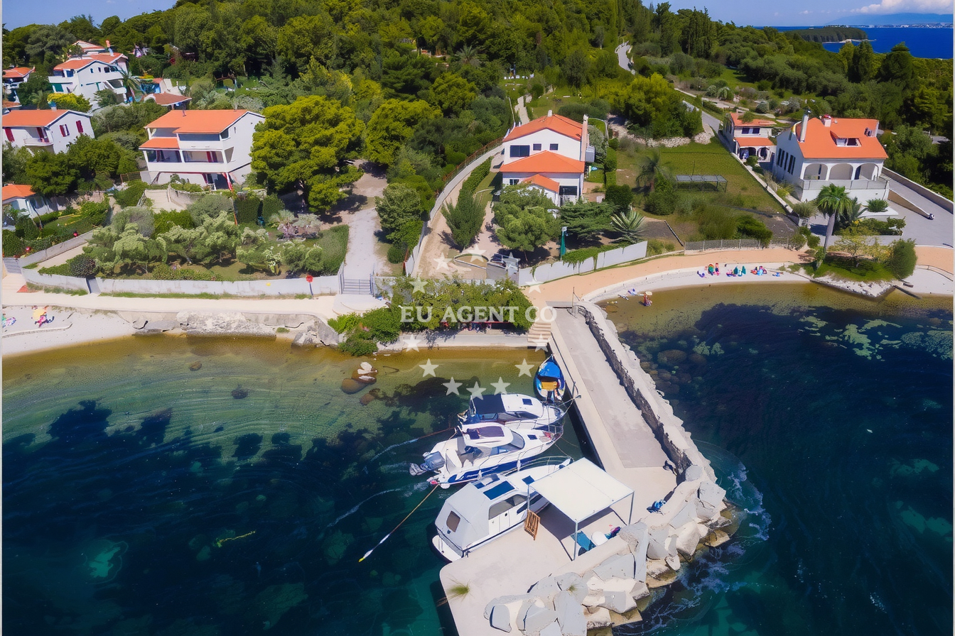 Additional view of Ždrelac harbor in Harbour in Ždrelac on the island Pašman, North Dalmatia, Croatia photo 7