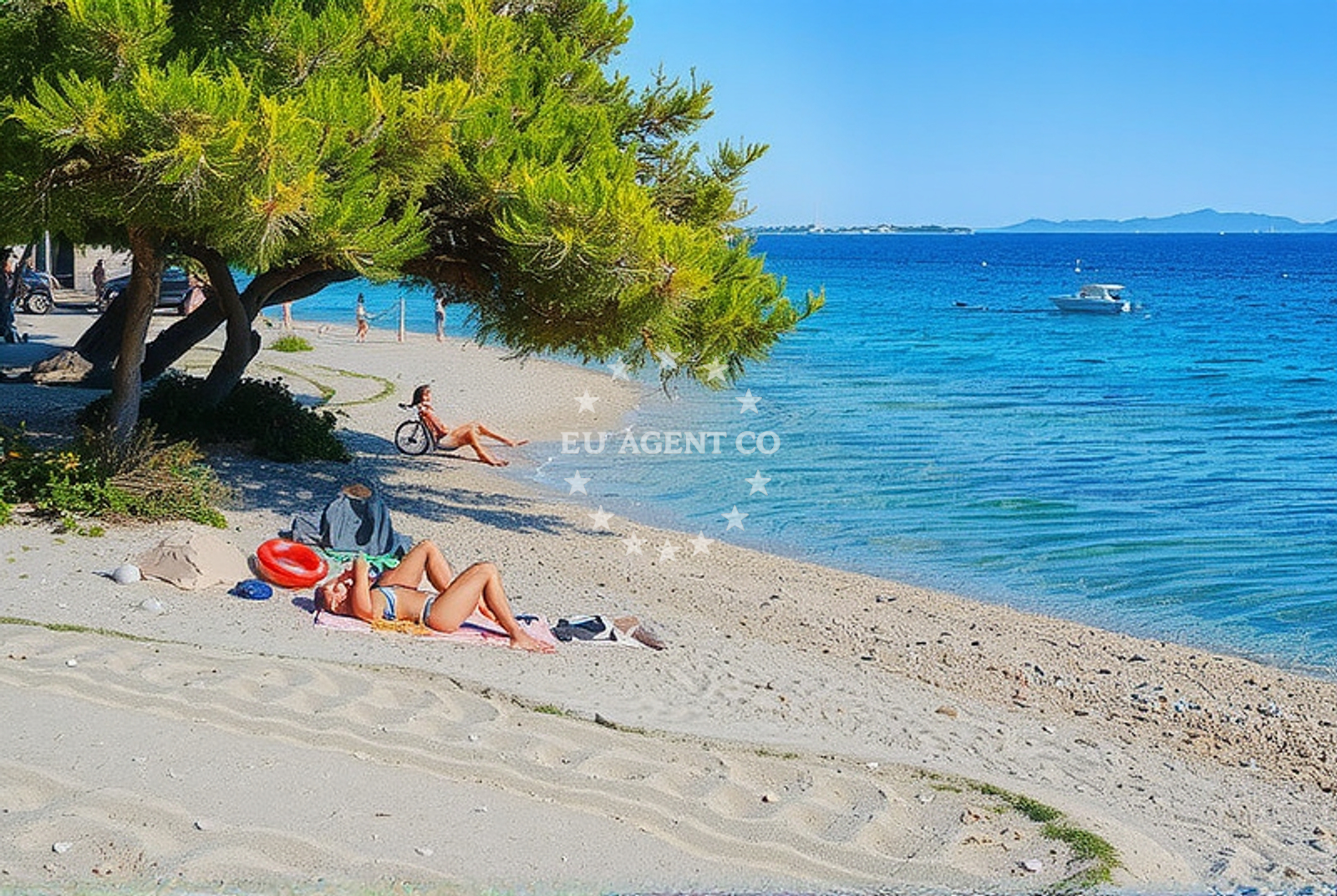 Additional view of Petrčane harbor in Harbour in Petrčane, North Dalmatia, Croatia photo 4
