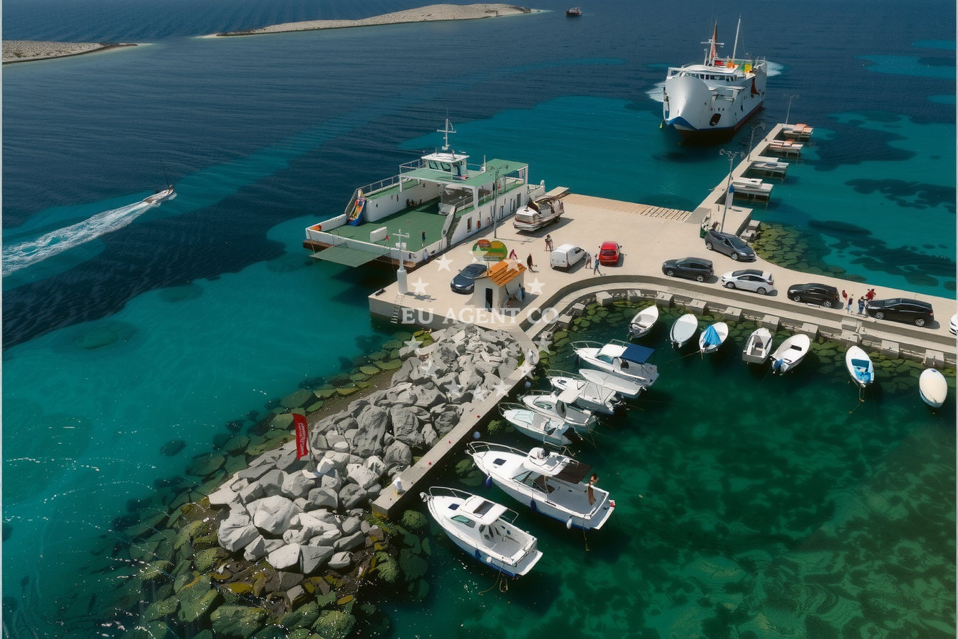 Additional view of Krijal harbor in Harbour in Premuda on the island Premuda, North Dalmatia, Croatia photo 14
