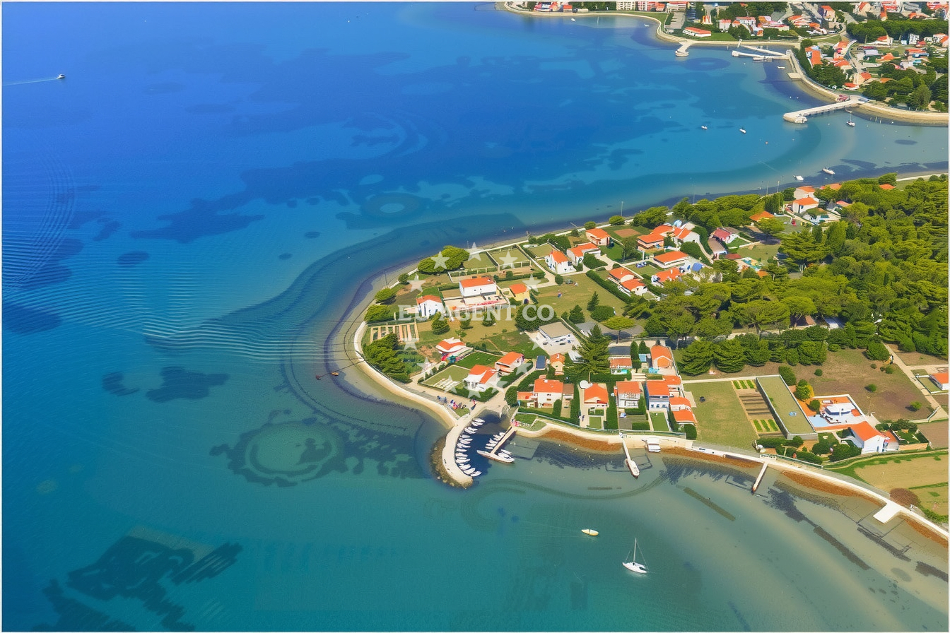 Additional view of Privlaka harbor in Harbour in Privlaka, North Dalmatia, Croatia photo 6
