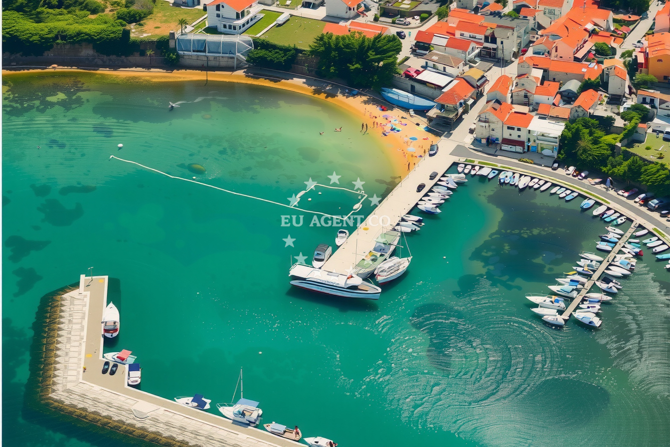 Additional view of Privlaka harbor in Harbour in Privlaka, North Dalmatia, Croatia photo 7