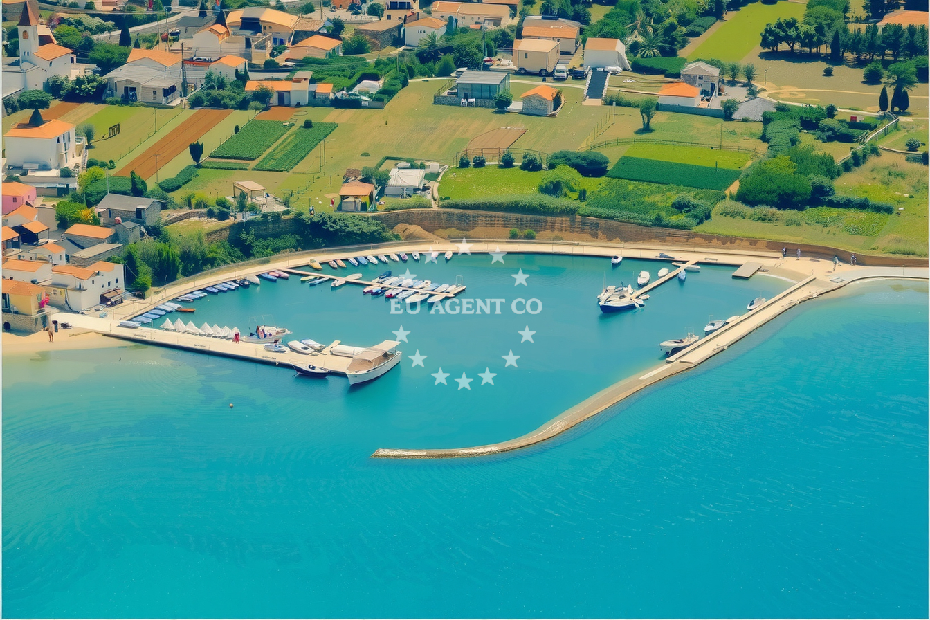 Additional view of Privlaka harbor in Harbour in Privlaka, North Dalmatia, Croatia photo 12