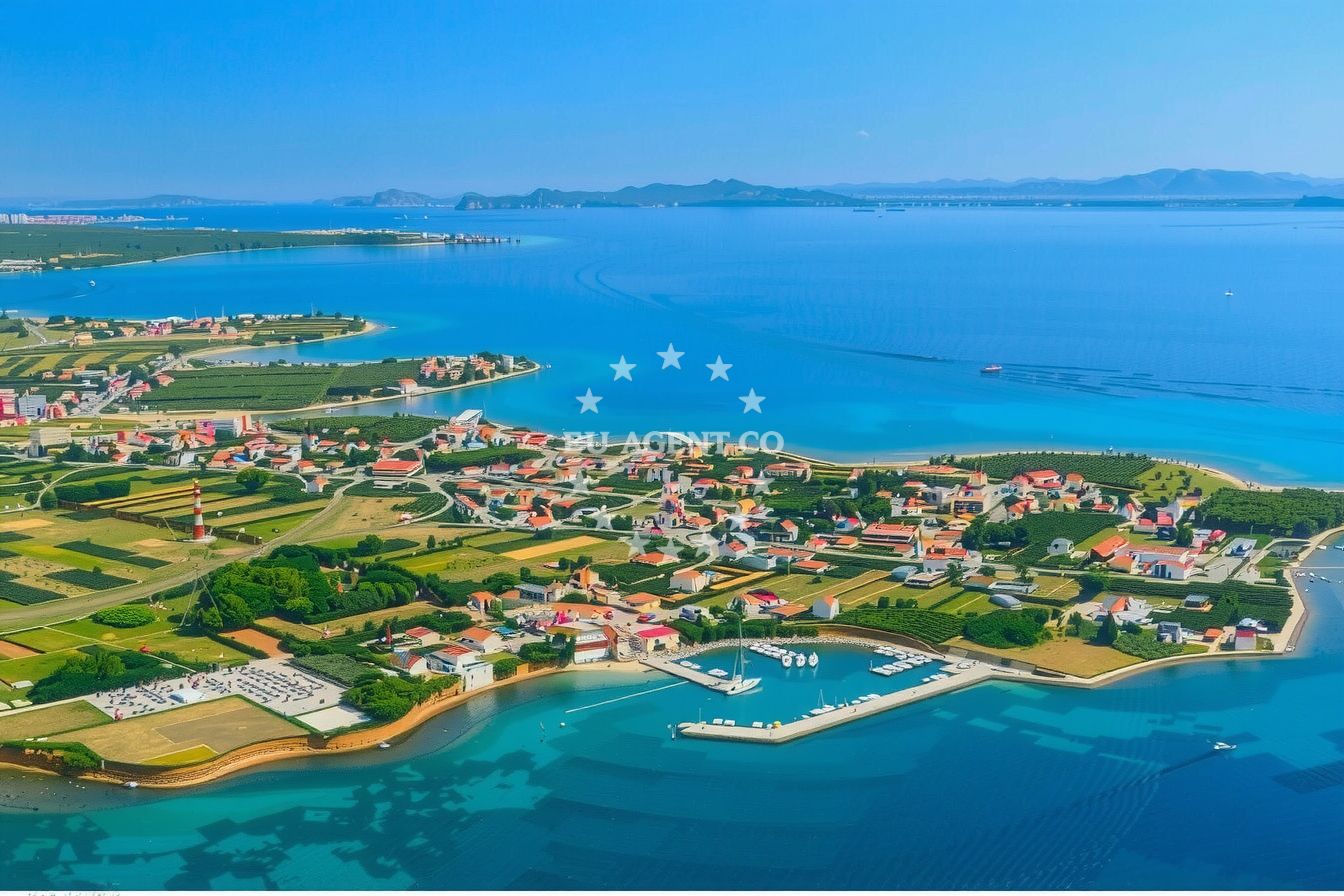 Additional view of Privlaka harbor in Harbour in Privlaka, North Dalmatia, Croatia photo 13