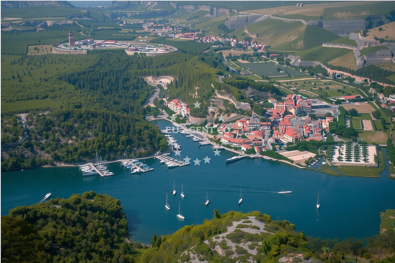 Additional view of Rasline harbor in Harbour in Rasline, North Dalmatia, Croatia photo 9