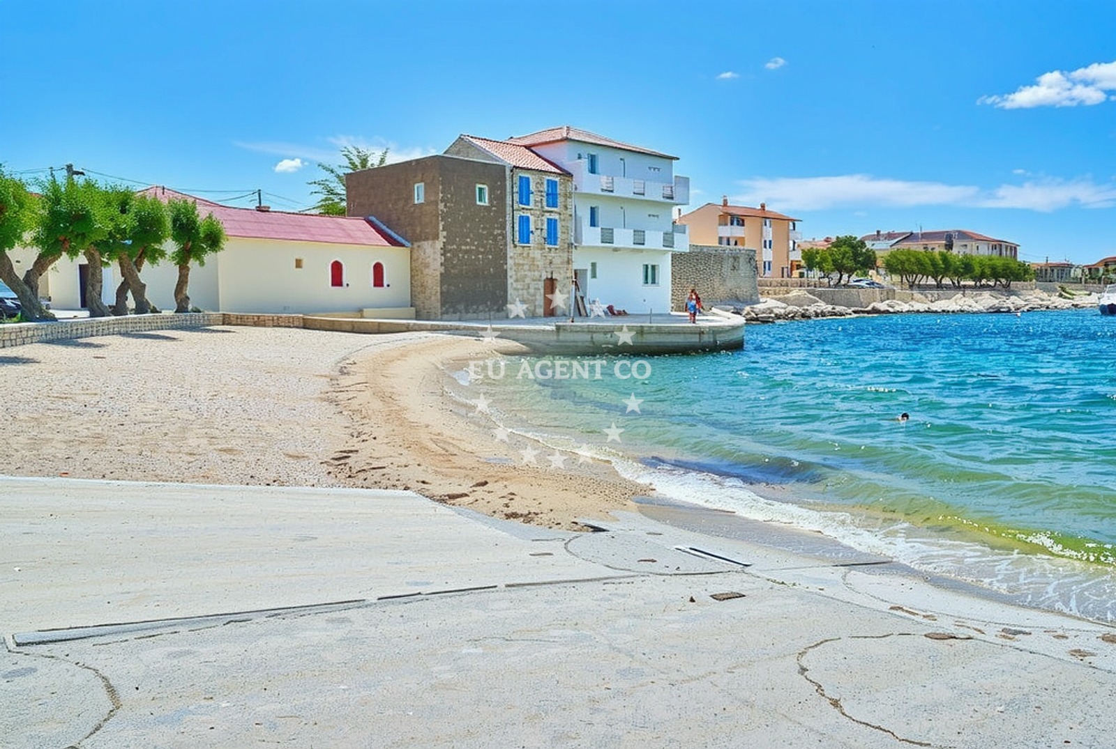 Additional view of Ražanac harbor in Harbour in Ražanac, North Dalmatia, Croatia photo 5