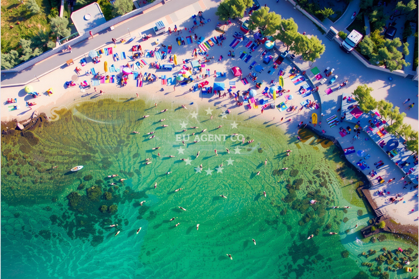 Additional view of Ražanac harbor in Harbour in Ražanac, North Dalmatia, Croatia photo 9