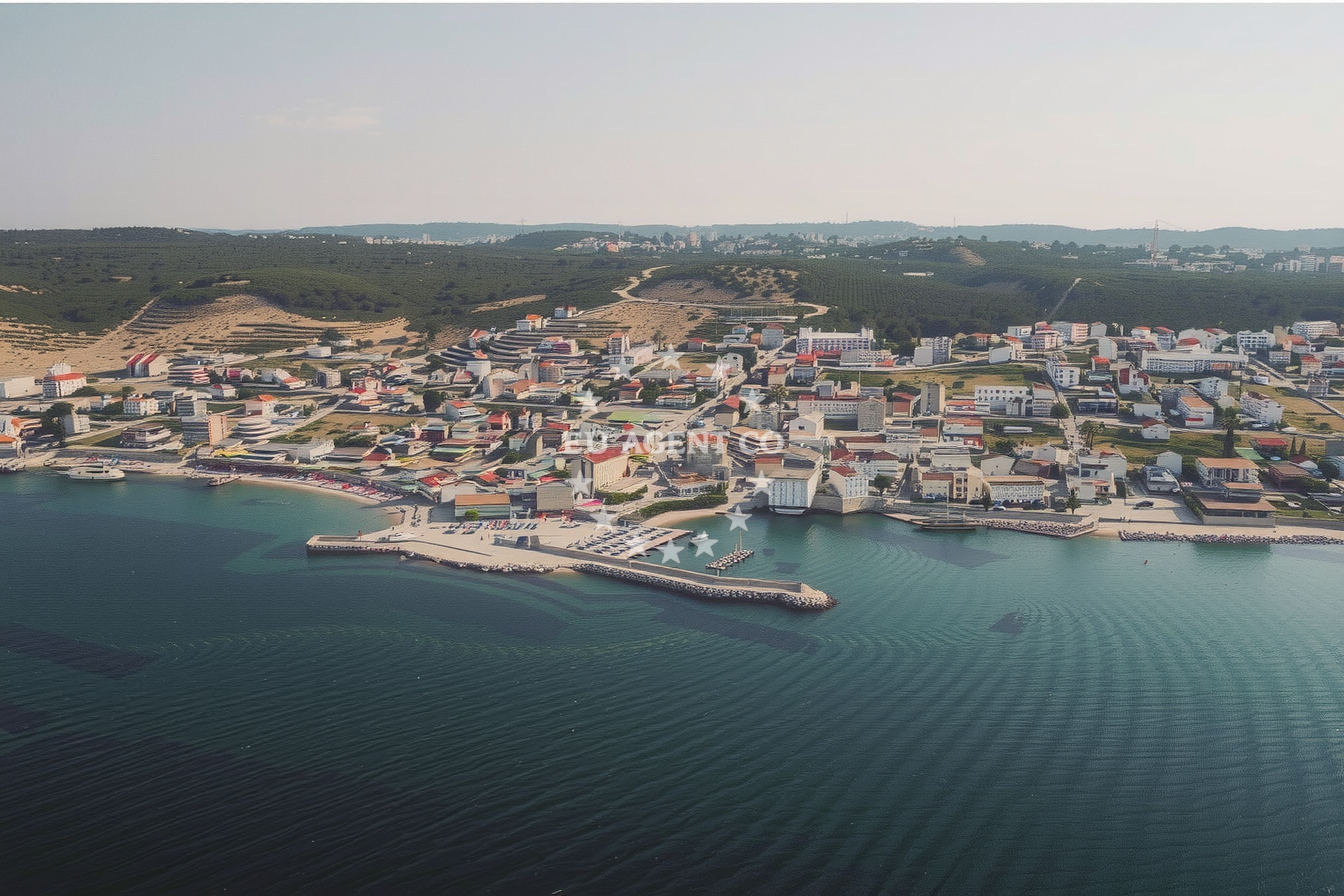 Additional view of Ražanac harbor in Harbour in Ražanac, North Dalmatia, Croatia photo 13