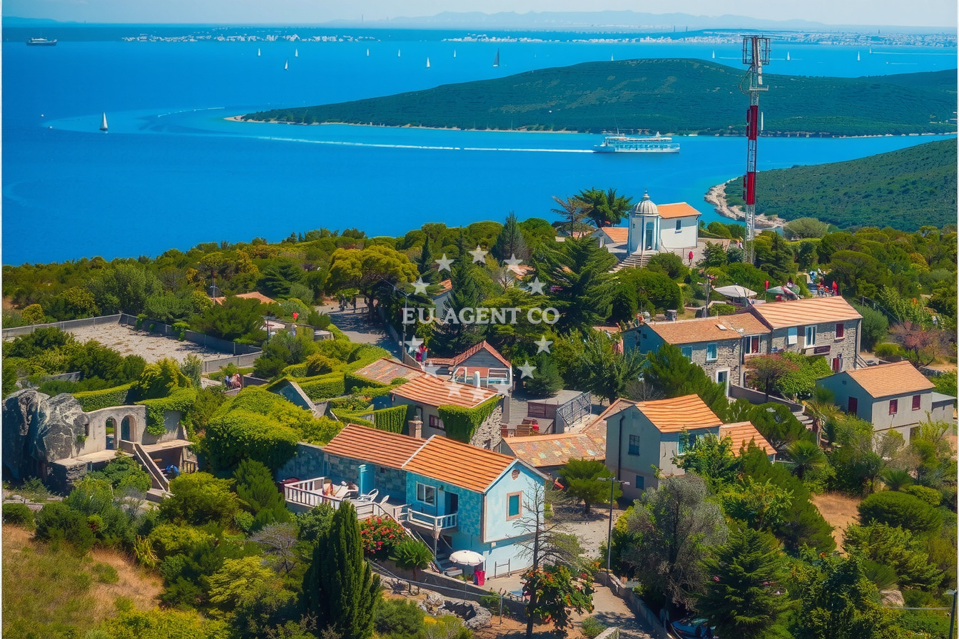 Additional view of Rivanj harbor in Harbour in Rivanj on the island Rivanj, North Dalmatia, Croatia photo 10