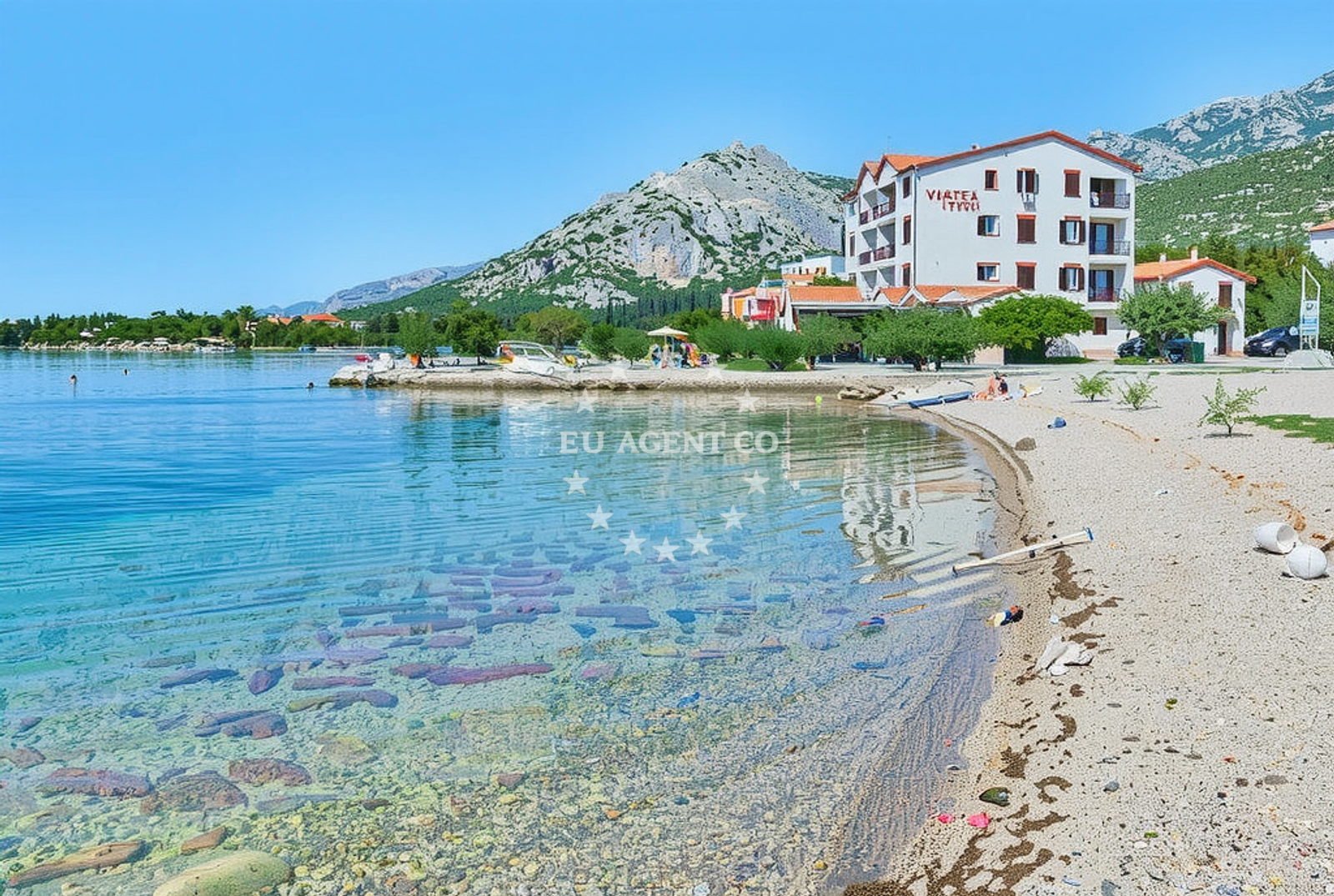 Additional view of Seline harbor in Harbour in Seline, North Dalmatia, Croatia photo 5