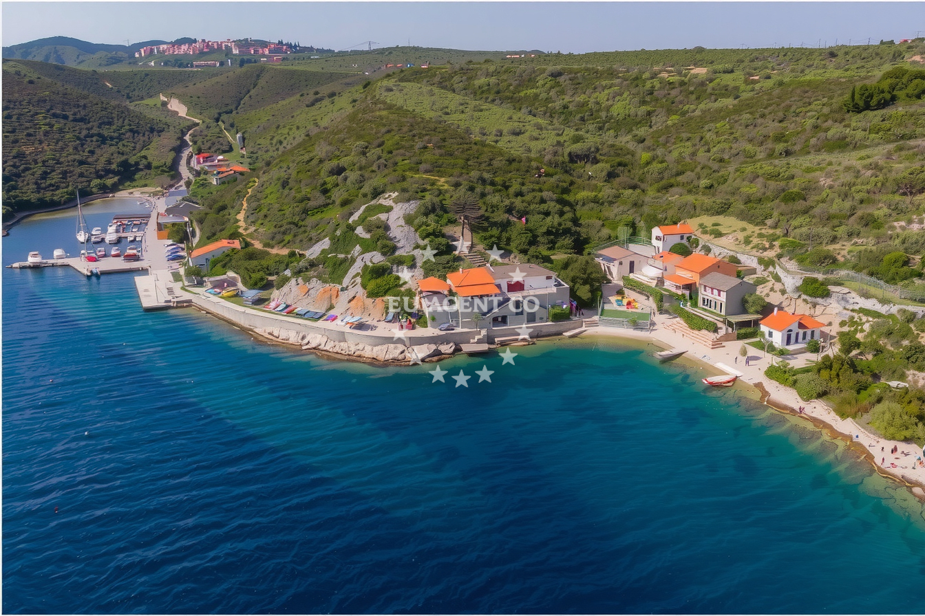 Additional view of Hrvatin harbor in Harbour in Sestrunj on the island Sestrunj, North Dalmatia, Croatia photo 7