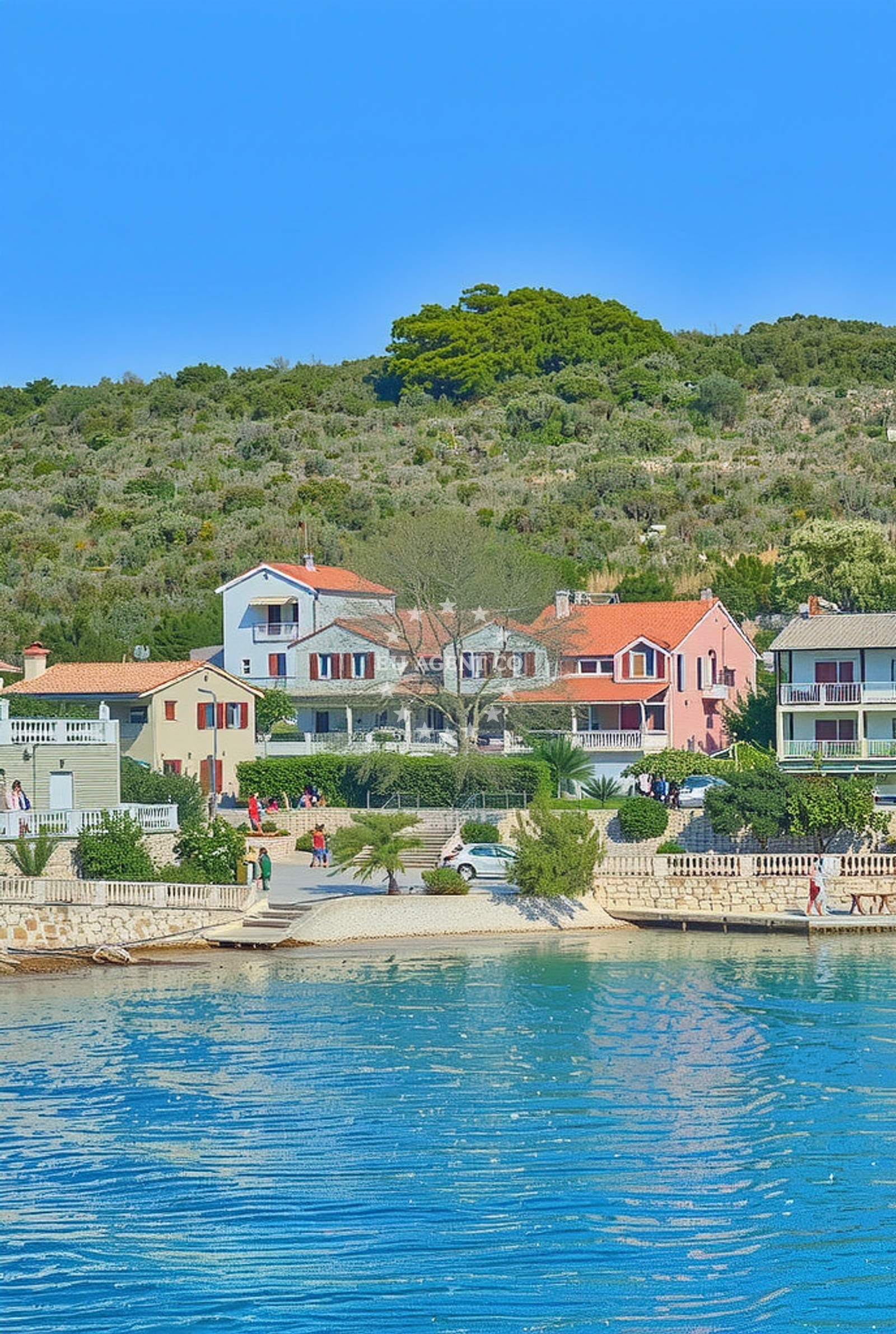 Kablin Beach near Kablin Harbour, Sestrunj, Croatia