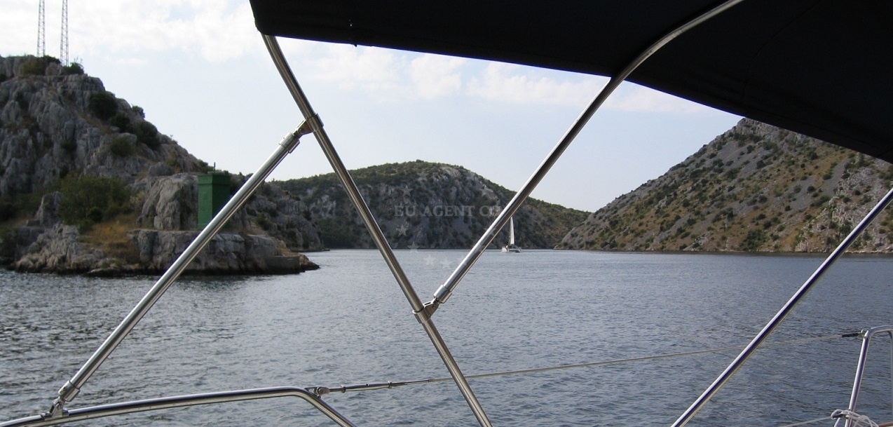 Additional view of Skradin harbor in Harbour in Skradin, North Dalmatia, Croatia photo 6