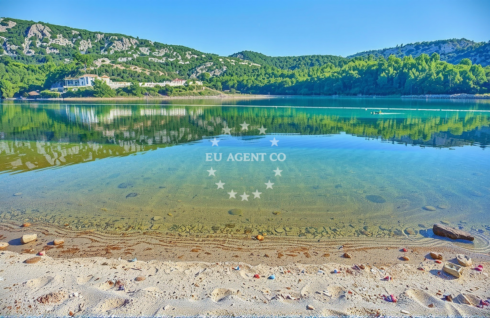 Additional view of Skradin harbor in Harbour in Skradin, North Dalmatia, Croatia photo 13